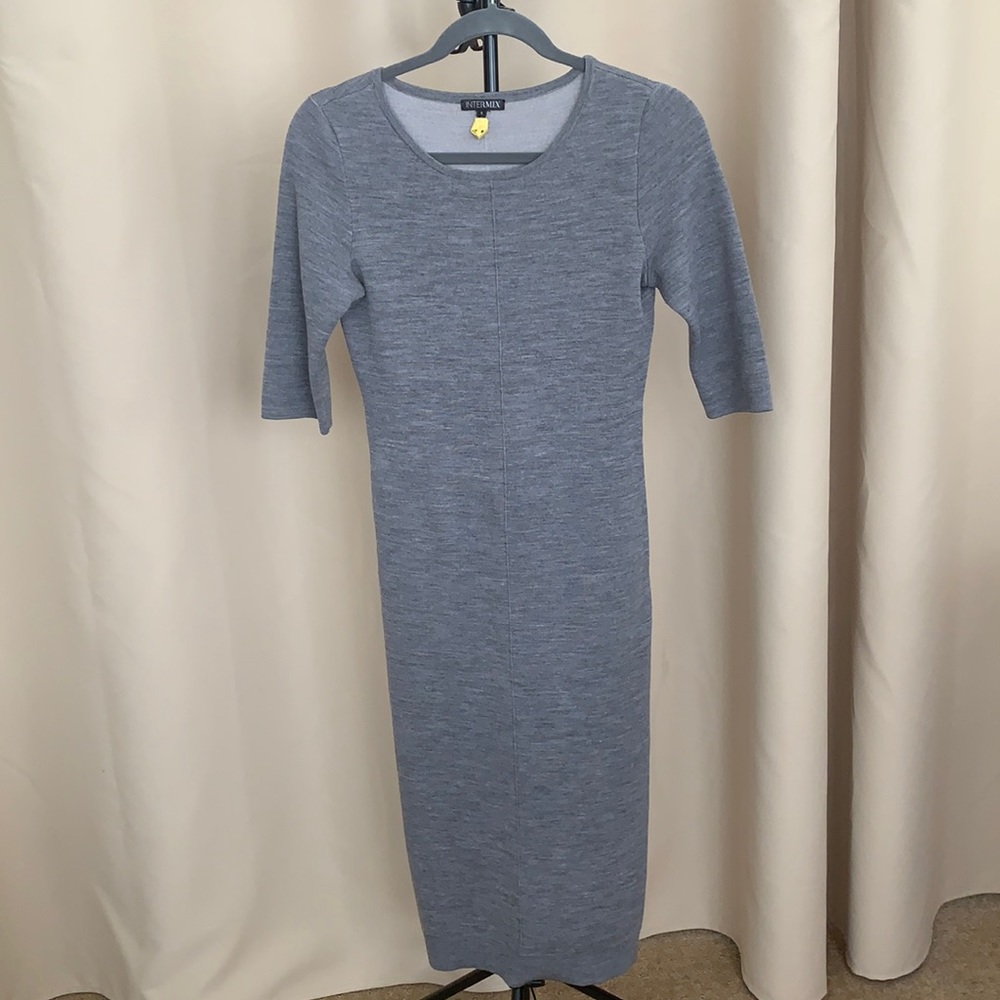 Intermix  soft knit midi dress